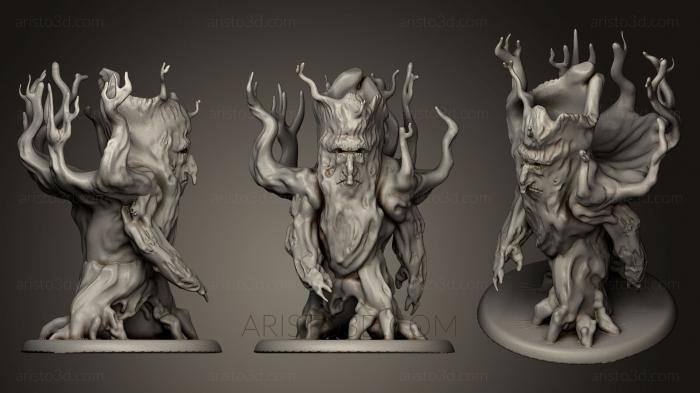 Figurines heroes, monsters and demons (STKM_0540) 3D model for CNC machine